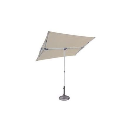 Capri Capri SSBU-5X7RT5T-P071 4.95 x 6.93 ft. Rectangle Balcony Umbrella in Antique SSBU-5X7RT5T-P071